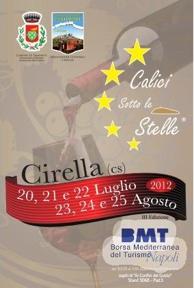 Calici sotto le stelle 2012 a Cirella