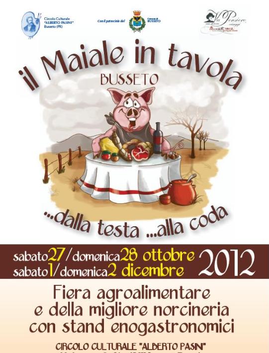 Il Maiale in Tavola dalla testa alla coda 2012