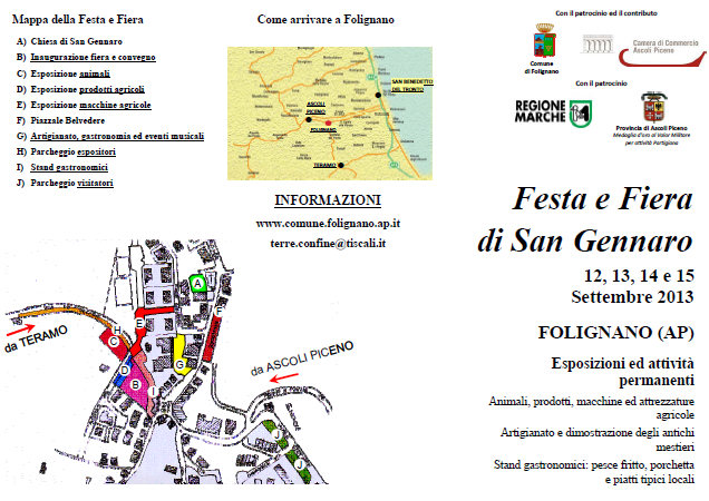 Festa e Fiera di San Gennaro 2013